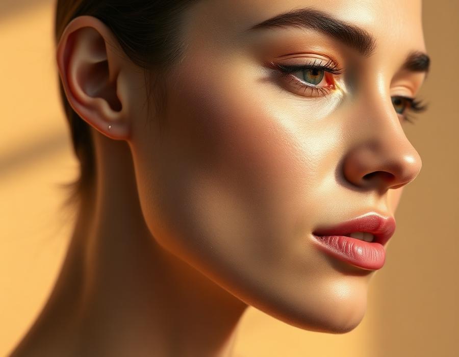 Even, hydrated skin tone after a medical-grade skin series